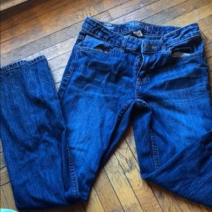 Boot-cut jeans